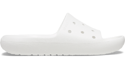 CROCS | UNISEX | CLASSIC 2.0 | SLIDES | WHITE | M10