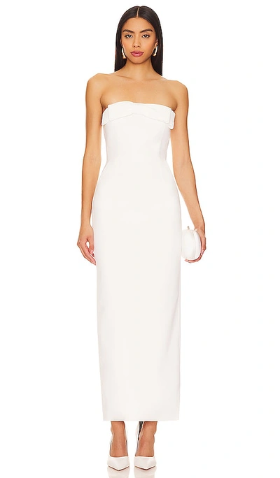 The New Arrivals By Ilkyaz Ozel Elea Dress In White