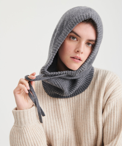 Naadam Luxe Cashmere Balaclava In Granite