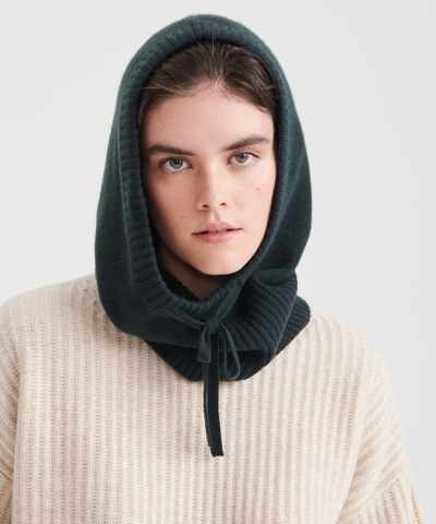 Naadam Luxe Cashmere Balaclava In Pine