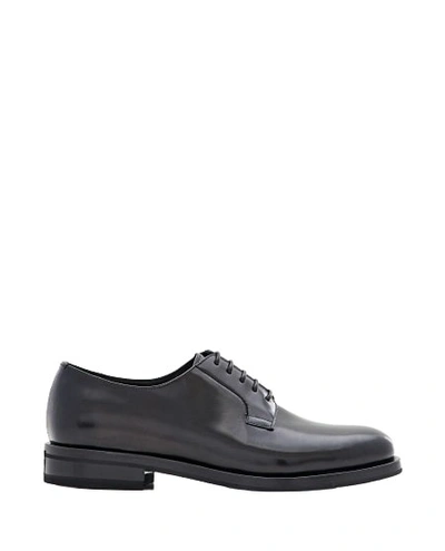 Givenchy Leather Derby Shoes In Black