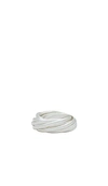 Shashi Super Vera Ring In Metallic Silver