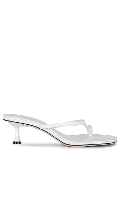 Studio Amelia White Edith 50 Heeled Sandals