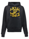 Amiri Track Patch-embellished Hoodie In Gray