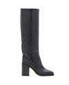 PARIS TEXAS 95MM OPHELIA CRINCKLED LEATHER BOOTS