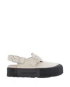 Alexander Mcqueen Man Loafers Light Grey Size 11 Soft Leather In Neutrals