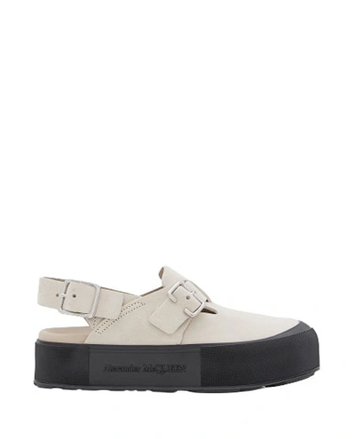 Alexander Mcqueen New Micmac Sandals In Cream