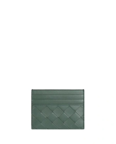 Bottega Veneta Green Nappa Leather Wallet