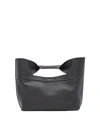 ALEXANDER MCQUEEN THE BOW SMALL LEATHER TOTE BAG