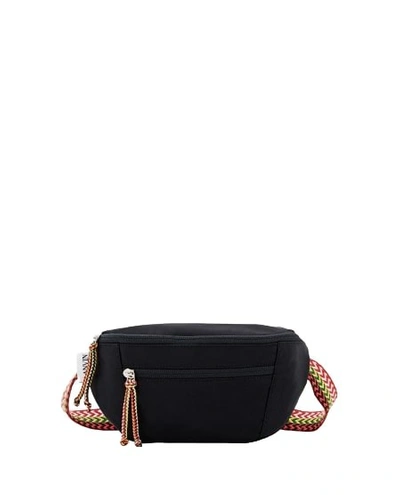 Lanvin Black Small Curb Belt Bag