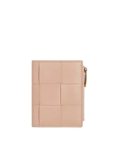 Bottega Veneta Pink Nappa Leather Wallet