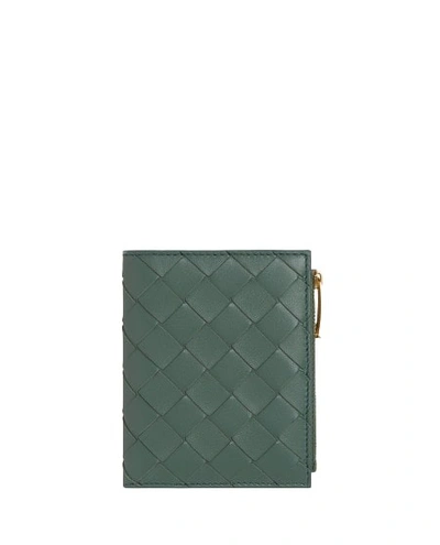 Bottega Veneta Green Nappa Leather Wallet