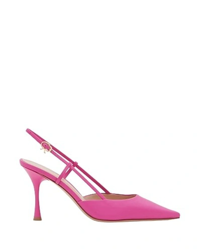 Gianvito Rossi Pink Pointed Toe Pumps