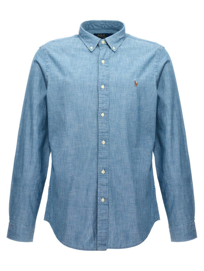 Polo Ralph Lauren Sport Shirt, Blouse Light Blue
