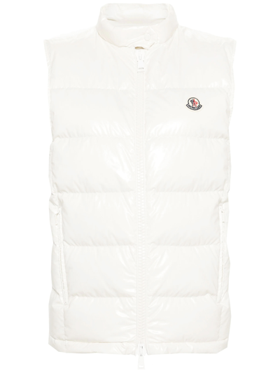 Moncler Alcibia Puffer Vest In White