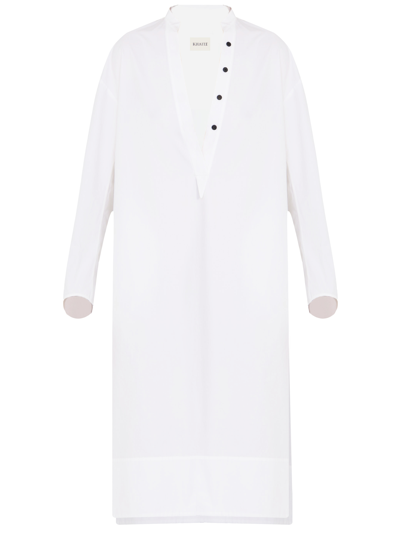 Khaite Brom Dress In White