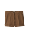 MIU MIU BERMUDA SHORTS IN WOOL GABARDINE