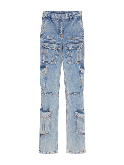 Givenchy Bootcut Jeans In Light Blue