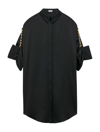 Loewe Short-sleeved Midi Shirt Dress In Black