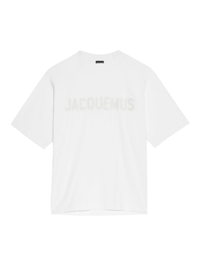 Jacquemus Le Tshirt Typo In White