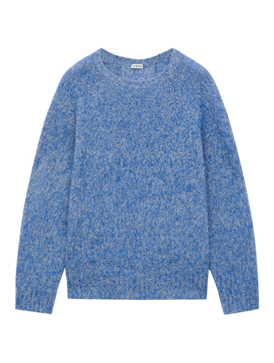 Loewe Wool Sweater In Blue