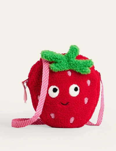 Boden Kids' Novelty Crossbody Bag Poppy Red Strawberry Girls