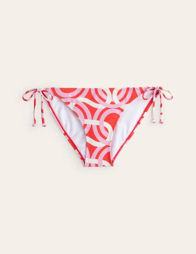 Boden Symi String Bikini Bottoms Fiesta, Geo Whirl Women