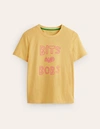 BODEN ROSA EMBROIDERED T-SHIRT DUSKY CITRON, BITS AND BOBS WOMEN BODEN