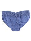 Hanky Panky Signature Lace V-kini Chambray In Chambray