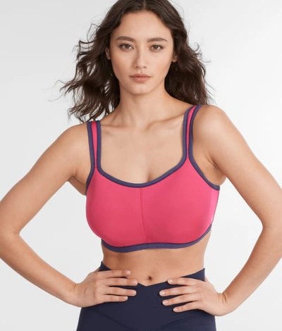 Natori Yogi Underwire Sports Bra In Blush,twilight