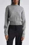 Jacquemus La Maille Soglia Ribbed Jumper In Grey