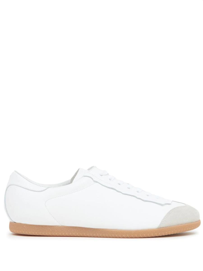 Maison Margiela Sneakers With Inserts In White