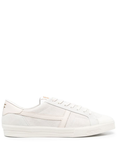 Tom Ford Warwick Low-top Trainers In White