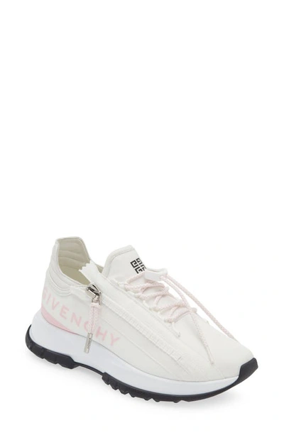 Givenchy Spectre Zip Runner Trainer In Pink