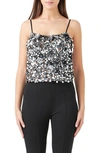 ENDLESS ROSE SEQUIN CAMISOLE