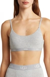 Ugg Francis Triangle Bralette In Grey Heather