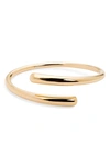 Lie Studio The Olga Cuff Bracelet In 18k Brass