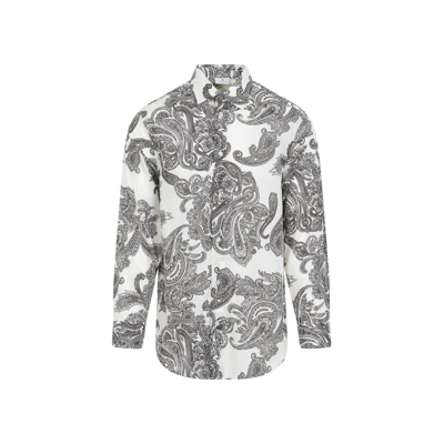 Etro Graphic Printed Buttoned Shirt In Multi