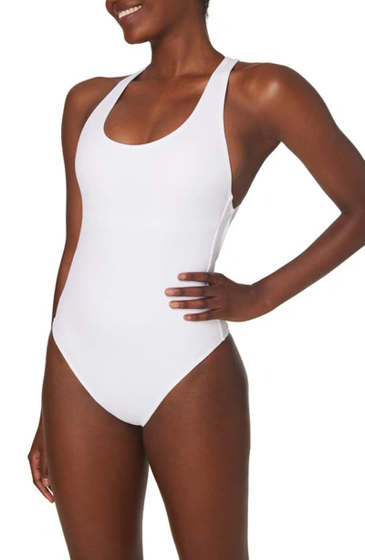 Andie Tulum One-piece Swimsuit In White