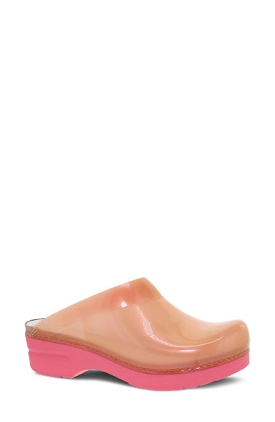 Dansko Sonja Platform Clog In Coral