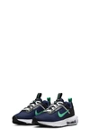 Nike Kids' Air Max Intrlk Lite Sneaker In Navy/ Black/ White/ Green