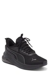 Puma Amplifier Wide Sneaker In  Black-cool Dark Gray