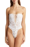 HAH SPINSTER REVERSIBLE LACE BODYSUIT