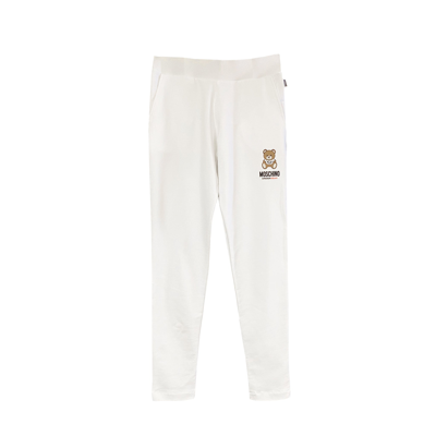 Moschino Underwear Under Bear Jogging Pants In White