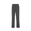 Prada Wool Pants Women In Gray