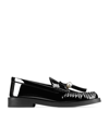 Jimmy Choo Addie Loafers In Black