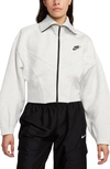 Nike Women's  Sportswear Tech Fleece Loose Full-zip Track Jacket In Grey