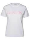 LANVIN LANVIN WHITE COTTON T-SHIRT