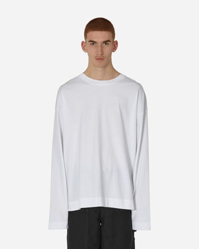 Dries Van Noten Oversized Longsleeve T-shirt In White
