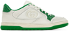 GUCCI OFF-WHITE & GREEN MAC80 SNEAKERS